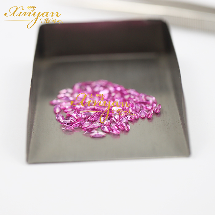 3# corundum pink marquise 3×6mm wholesale price