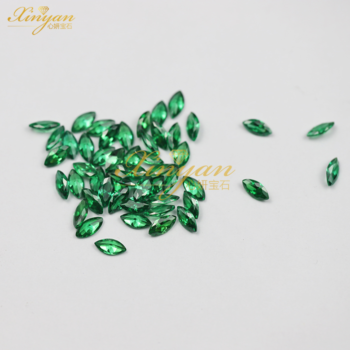 green CZ marqusie 4×8mm in stock wholesale price