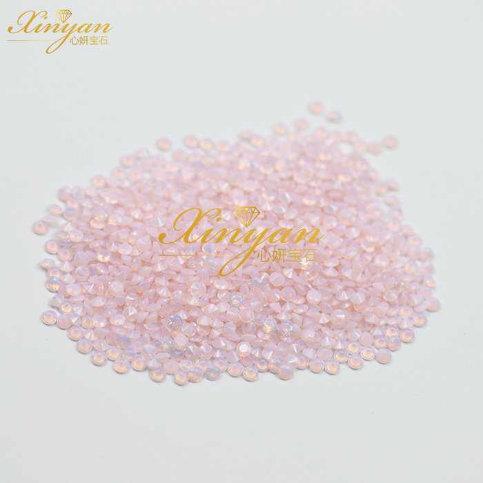 opal pink nano color round small size in stock
