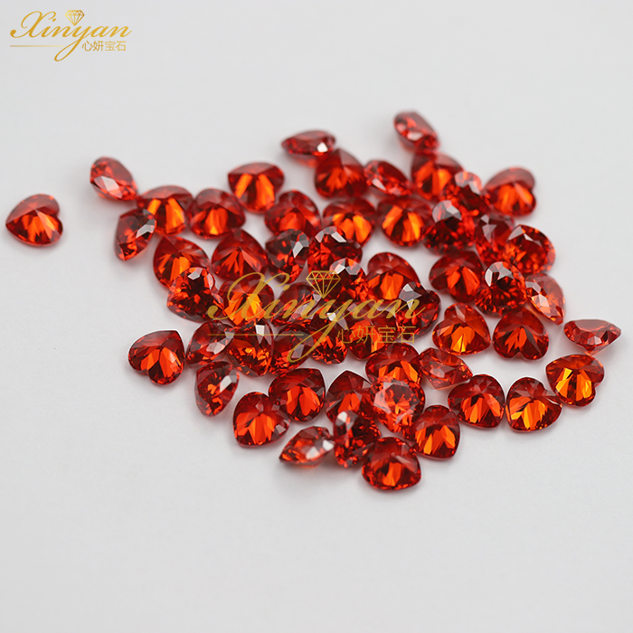 D orange CZ all shape all size in stock