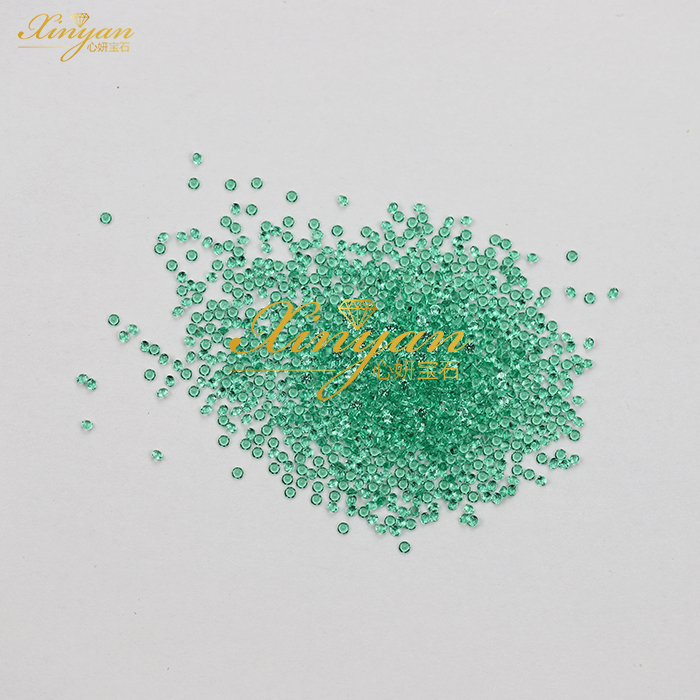 L color green nano round small size wholesale