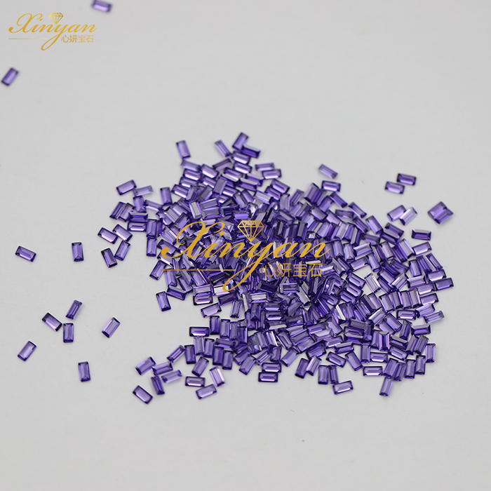 cubic zirconia BT shape small size in stock