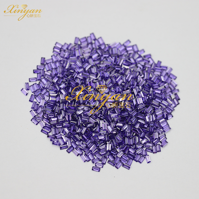 cubic zirconia BT shape small size in stock