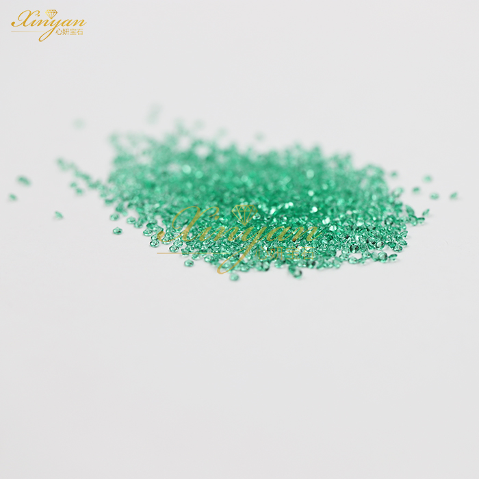 L color green nano round small size wholesale