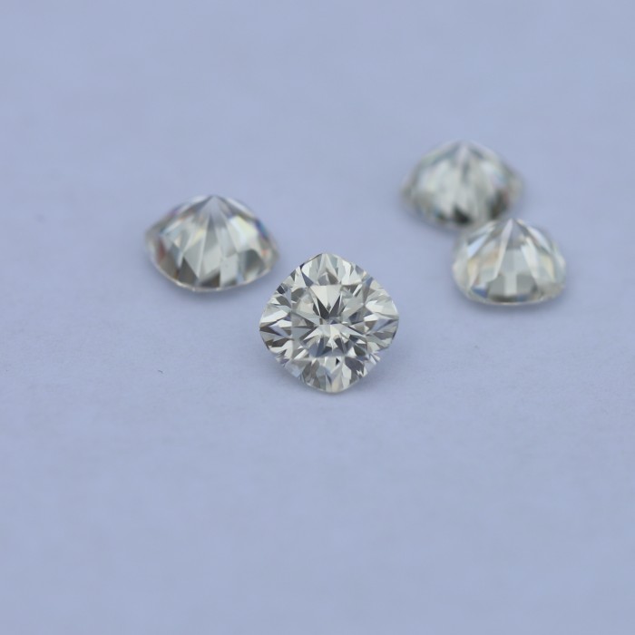 moissanite cushion cut in stock wholesale DEF